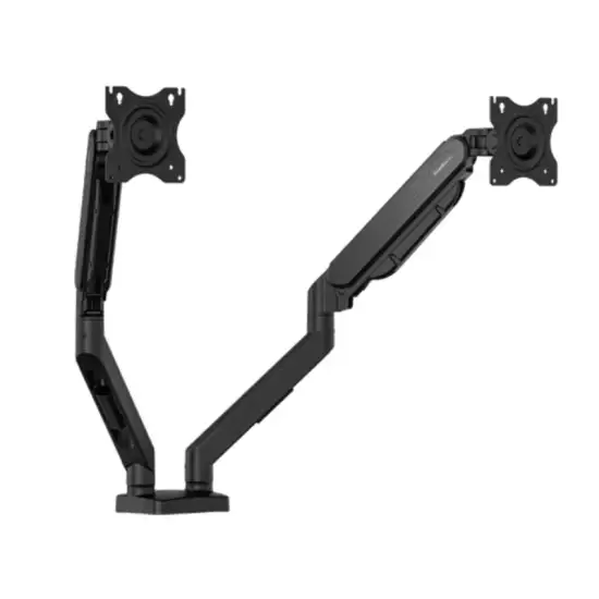 Fantech WorkStation ProMount MBD1 Dual-Arm Monitor Stand for 13–32-Inch Screens – Black | 6977052254580