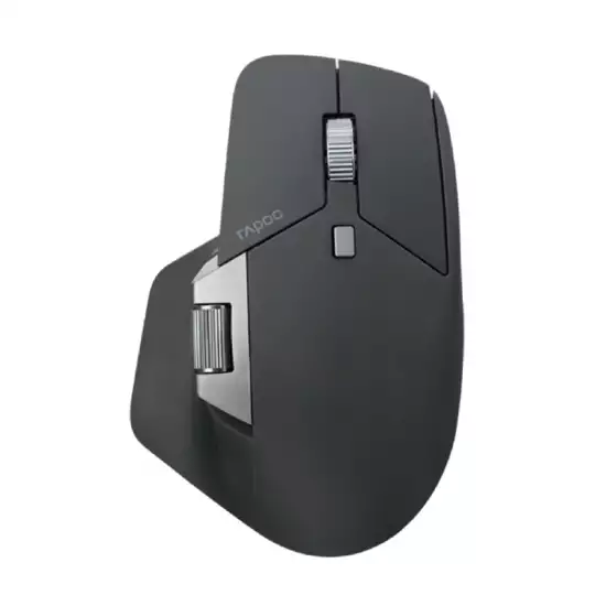 Rapoo MT760 Pro Ergonomic Multi-Mode Bluetooth Wireless Mouse – Black | 6940056132550 Rapoo MT760 Pro Ergonomic Multi-Mode Bluetooth Wireless Mouse – Black | 6940056132550