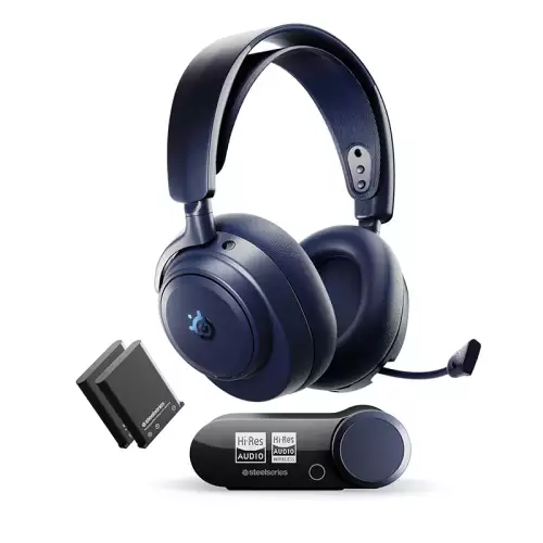 SteelSeries Arctis Nova Pro Omni Wireless Gaming Headset – Midnight Blue | 61723
