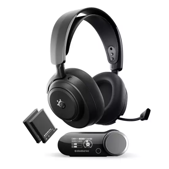 SteelSeries Arctis Nova Pro Omni Wireless Gaming Headset – Black | 61721 SteelSeries Arctis Nova Pro Omni Wireless Gaming Headset – Black | 61721