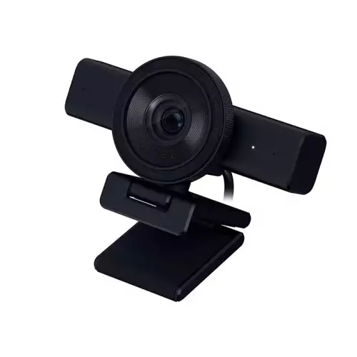 Razer Kiyo V2 4K 30 FPS AI Webcam for Creators – Black | RZ19-05370100-R3M1