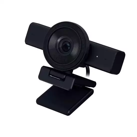 Razer Kiyo V2 4K 30 FPS AI Webcam for Creators – Black | RZ19-05370100-R3M1