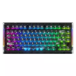 ATTACK SHARK R86 HE Carbon Fiber Rapid Trigger Magnetic Gaming Keyboard – Ink Shade