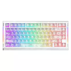 ATTACK SHARK R86 HE Carbon Fiber Rapid Trigger Magnetic Gaming Keyboard –  Ice Ninja