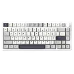 ATTACK SHARK X86 Full Aluminum Mechanical Gaming Keyboard – Starry White