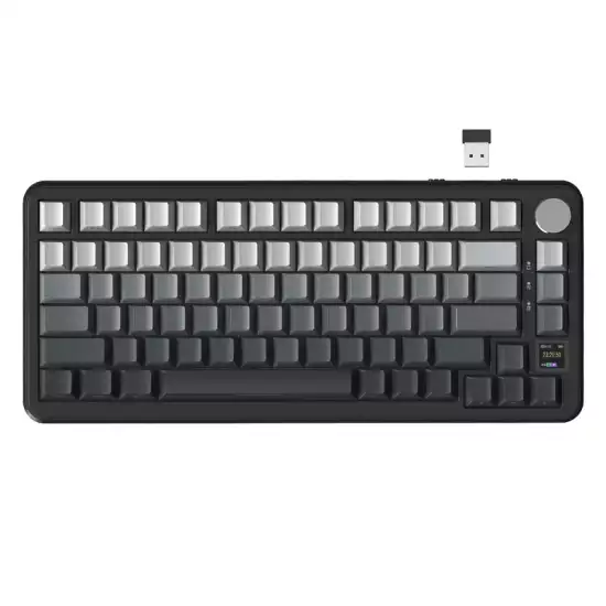 ATTACK SHARK X85 PRO Tri-Mode Gasket Mechanical Gaming Keyboard – Moonlight ATTACK SHARK X85 PRO Tri-Mode Gasket Mechanical Gaming Keyboard – Moonlight