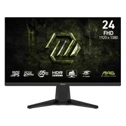MSI MAG 245F X24 Gaming Monitor 23.8 FHD Rapid IPS 240Hz 0.5ms FreeSync Premium