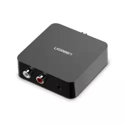 UGREEN Digital-to-Analog Audio Converter – Toslink & Coaxial to RCA L/R and 3.5mm Stereo | 30523 UGREEN Digital-to-Analog Audio Converter – Toslink & Coaxial to RCA L/R and 3.5mm Stereo | 30523