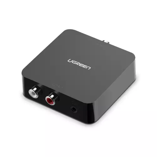 UGREEN Digital-to-Analog Audio Converter – Toslink & Coaxial to RCA L/R and 3.5mm Stereo | 30523