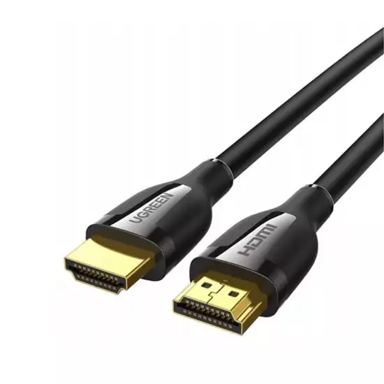UGREEN HDMI-to-HDMI Male Cable – 3m, 4K Ultra HD, 18Gbps, Gold-Plated | 35175 UGREEN HDMI-to-HDMI Male Cable – 3m, 4K Ultra HD, 18Gbps, Gold-Plated | 35175