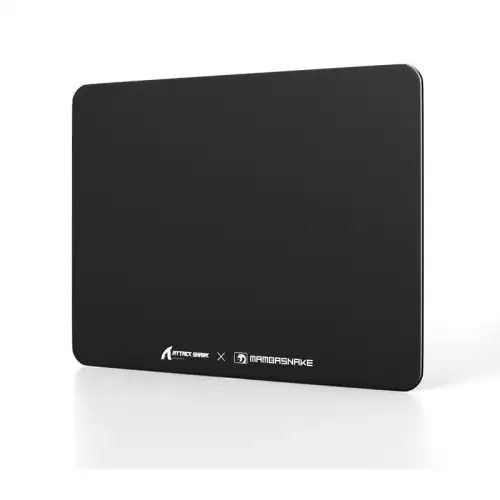 ATTACK SHARK CM05 Tempered Glass Gaming Mouse Pad – Black