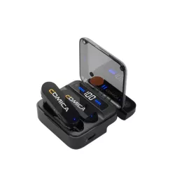 Comica Vimo S MI 2.4G Dual Channel Mini Wireless Microphone for IPhone Comica Vimo S MI 2.4G Dual Channel Mini Wireless Microphone for IPhone