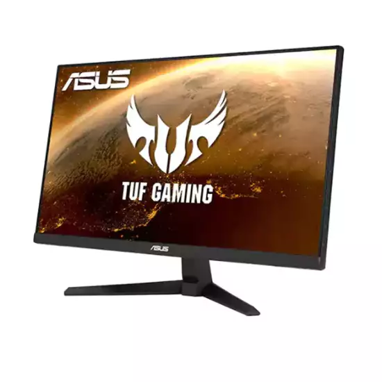 ASUS TUF Gaming 23.8” 1080P Monitor (VG249Q1A) - Full HD, IPS, 165Hz (Supports 144Hz), 1ms, Extreme Low Motion Blur, Speaker, FreeSync Premium, Shadow Boost, VESA Mountable, DisplayPort, HDMI