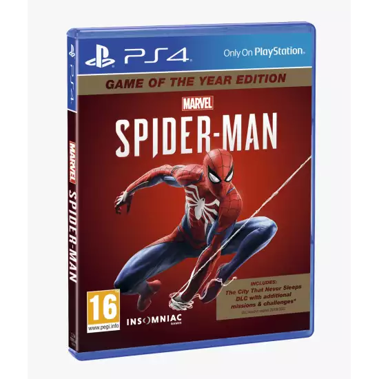 Marvel SPIDER-MAN GOTY - PS4 Marvel SPIDER-MAN GOTY - PS4