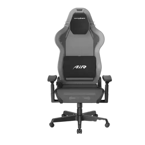 DXRacer Air 3 Series Timeless Gaming Chair, Ultra-breathable Mesh, Magnetic Lumbar Support, 3D Armrests, 135° Adjustable Back Angle, 2'' Caster Wheels, Timeless | AIR-R3S-GN.G-E2