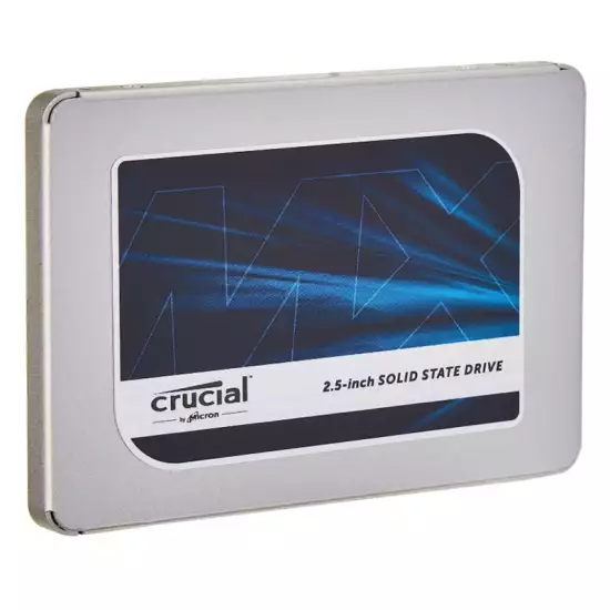 Crucial CT500MX500SSD1 MX500 500GB 3D NAND SATA 2.5 Inch Internal SSD - Metal 2.5 Inch Crucial CT500MX500SSD1 MX500 500GB 3D NAND SATA 2.5 Inch Internal SSD - Metal 2.5 Inch