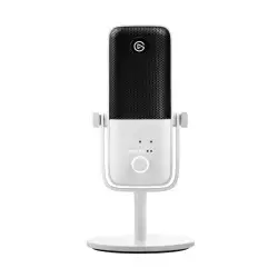 Elgato Wave:3 White Premium Studio Quality USB Condenser Microphone for Streaming, Podcast, Gaming and Home Office, Free Mixer Software, Anti Distortion, Plug 'n Play, for Mac, PC, 10MAB9911, Gear Elgato Wave:3 White Premium Studio Quality USB Condenser Microphone for Streaming, Podcast, Gaming and Home Office, Free Mixer Software, Anti Distortion, Plug 'n Play, for Mac, PC, 10MAB9911, Gear