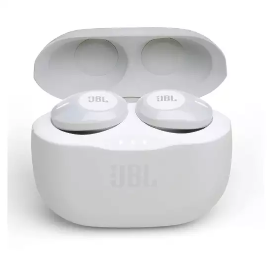 JBL Tune 120TWS Bluetooth Earphone - White JBL Tune 120TWS Bluetooth Earphone - White