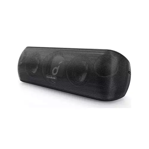Soundcore Motion+ Bluetooth Speaker with Hi-Res 30W Audio, BassUp, Wireless Speaker, App, Custom EQ, 12H Playtime, Waterproof, USB-C, For Home Office - 18 Months Local Warranty