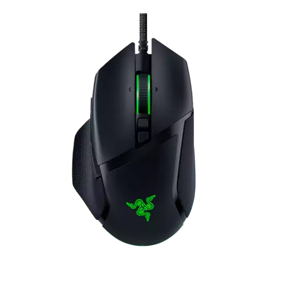 Razer Basilisk V3 Customizable Ergonomic Gaming Mouse: Fastest Mouse Switch - Chroma RGB Lighting 26K DPI Optical Sensor 11 Programmable Buttons HyperScroll Tilt Wheel Classic Black
