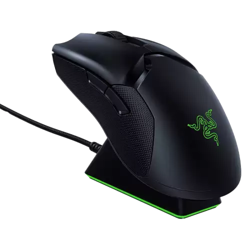 Razer Viper Ultimate Hyperspeed Lightweight Wireless Gaming Mouse & RGB Charging Dock: Fastest Gaming Mouse Switch - 20K DPI Optical Sensor - Chroma Lighting - 8 Programmable Buttons - 70 Hr Battery