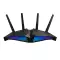 ASUS AX5400 WiFi 6 Gaming Router (RT-AX82U) - Dual Band Gigabit Wireless Internet Router, AURA RGB, Gaming and Streaming, AiMesh Compatible, Included Lifetime Internet Security - Black
