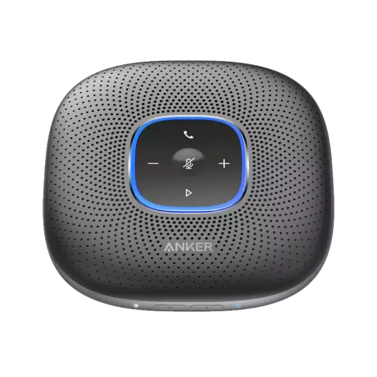 Anker PowerConf Bluetooth Speakerphone, 6 Mics, Enhanced Voice Pickup, 24H Call Time, Bluetooth 5, USB C, Zoom Certified Bluetooth Conference Speaker, Compatible with Leading Platforms For Home Office Anker PowerConf Bluetooth Speakerphone, 6 Mics, Enhanced Voice Pickup, 24H Call Time, Bluetooth 5, USB C, Zoom Certified Bluetooth Conference Speaker, Compatible with Leading Platforms For Home Office