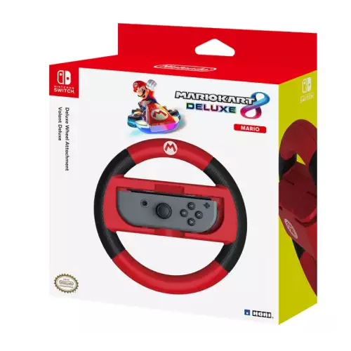 HORI Nintendo Switch Mario Kart 8 Deluxe Wheel (Mario) /Switch