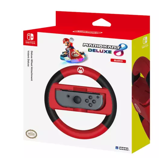 HORI Nintendo Switch Mario Kart 8 Deluxe Wheel (Mario) /Switch HORI Nintendo Switch Mario Kart 8 Deluxe Wheel (Mario) /Switch