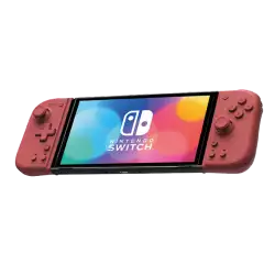HORI Nintendo Switch Split Pad Compact (Apricot Red) - Ergonomic Controller for Handheld Mode - Officially Licensed by Nintendo (Open Sealed)