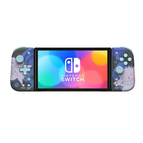 HORI Nintendo Switch Split Pad Compact (Gengar) - Ergonomic Controller for Handheld Mode - Officially Licensed by Nintendo & Pokémon