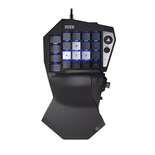 HORI Tactical Assault Commander (TAC) Mechanical Keypad for PlayStation®5, PlayStation®4, and PC  - PC-Style Keypad for FPS, MMO, and more - Officially Licensed by Sony