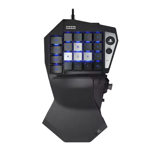 HORI Tactical Assault Commander (TAC) Mechanical Keypad for PlayStation®5, PlayStation®4, and PC  - PC-Style Keypad for FPS, MMO, and more - Officially Licensed by Sony
