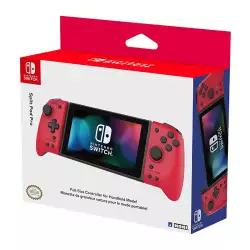 Hori Nintendo Switch Split Pad Pro (Red) Ergonomic Controller for Handheld Mode - Officially Licensed By Nintendo