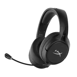 HyperX Cloud Flight S - Wireless Gaming Headset, 7.1 Surround Sound, 30 Hour Battery Life, Qi Wireless Charging, Detachable Microphone with LED Mute Indicator, Compatible with PC & PS4 PS5