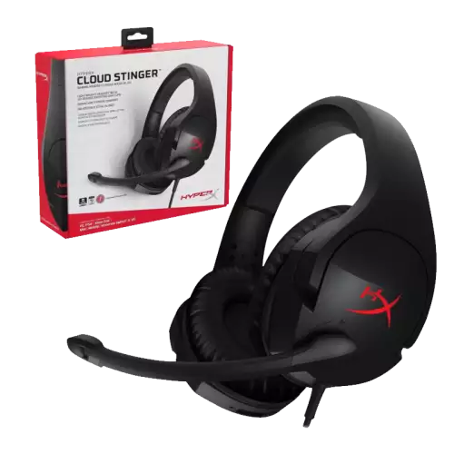 HyperX Cloud Stinger - Gaming Headset - Comfortable HyperX Signature Memory Foam (Open Sealed)