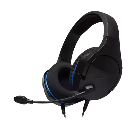 HyperX Cloud Stinger Core - Gaming Headset for PlayStation 4 and PlayStation 5, Over-Ear Wired Headset with Mic, Passive Noise Cancelling, Immersive In-Game Audio, In-Line Audio Control, Black