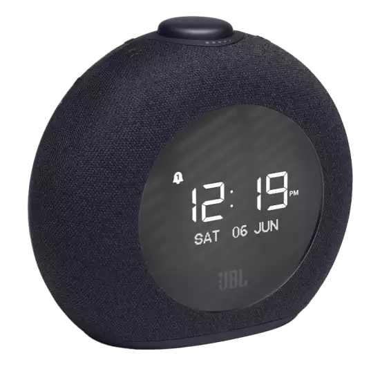 JBL Horizon 2 DAB Hotel Bluetooth Clock Radio Speaker with DAB/DAB+/FM - Black JBL Horizon 2 DAB Hotel Bluetooth Clock Radio Speaker with DAB/DAB+/FM - Black