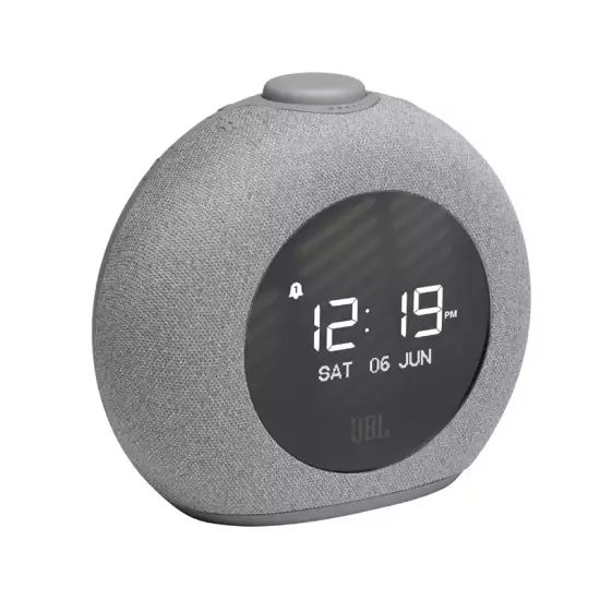 JBL Horizon 2 DAB Hotel Bluetooth Clock Radio Speaker with DAB/DAB+/FM - Grey JBL Horizon 2 DAB Hotel Bluetooth Clock Radio Speaker with DAB/DAB+/FM - Grey