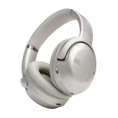 JBL Tour One M2 Wireless Over-Ear Noise Cancelling Headphones, ANC + Smart Ambient, 4-Mic, Legendary Pro Sound, Immersive Spatial Sound, Personi-Fi 2.0, Bluetooth 5.3 - Champagne, JBLTOURONEM2CPG