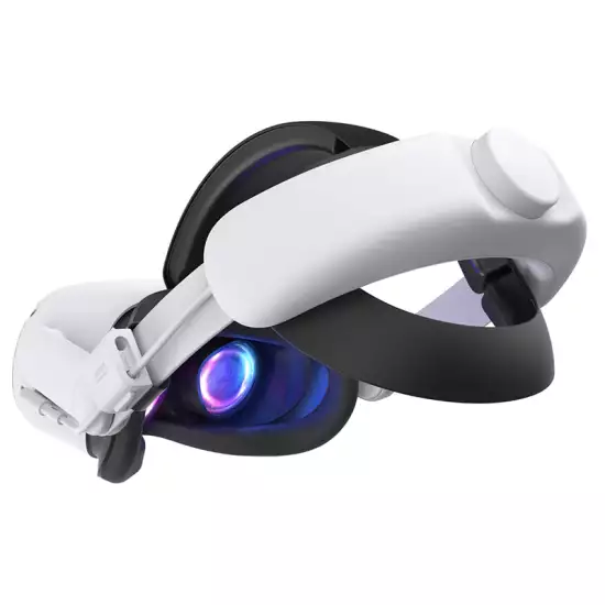 KIWI design Comfort Head Strap with 6400mAh Battery Compatible with Quest 2 Accessories, Battery Pack Elite Strap Replacement for Enhanced Support KIWI design Comfort Head Strap with 6400mAh Battery Compatible with Quest 2 Accessories, Battery Pack Elite Strap Replacement for Enhanced Support