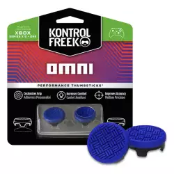 KontrolFreek Omni compatible with Xbox One and Xbox Series X|S | 2 Performance Thumbsticks | 2 Low-Rise Concave | Blue KontrolFreek Omni compatible with Xbox One and Xbox Series X|S | 2 Performance Thumbsticks | 2 Low-Rise Concave | Blue