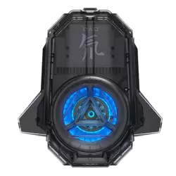 REDMAGIC Phone Cooler, Phone Radiator with Dual Fans and Semiconductors, Cell Phone Radiator with RGB Lights and App Control Compatible 7 Gaming Phone(Designed only 7) Black - Open Sealed