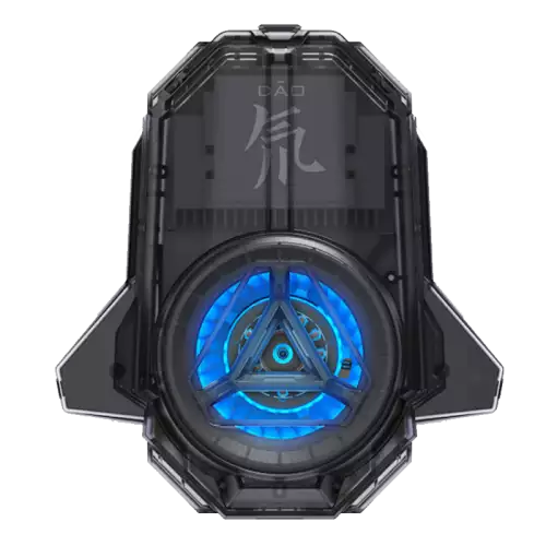 REDMAGIC Phone Cooler, Phone Radiator with Dual Fans and Semiconductors, Cell Phone Radiator with RGB Lights and App Control Compatible 7 Gaming Phone(Designed only 7) Black - Open Sealed