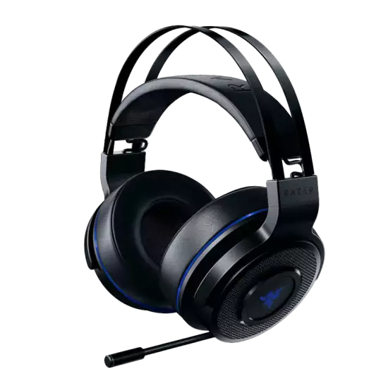 Razer Thresher 7.1 Wireless Gaming Headset - Dolby 7.1 Surround Sound - 16 Hours Battery Life - Retractable Microphone - for PS4 / PS5 / PC