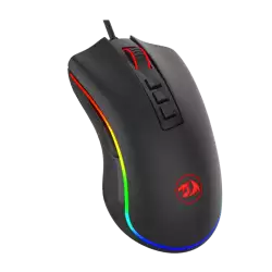 Redragon M711 PC Gaming Mice, Wired Mouse, 7 Programmable Buttons, Customizable RGB Lighting Mouse, 10,000 DPI, Ergonomic Mouse, Lightweight Mice, for Laptop, Desktop, PC (Black)