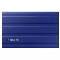 Samsung T7 Shield 2TB, Portable SSD, up-to 1050MB/s, USB 3.2 Gen2, Rugged, IP65 Water & Dust Resistant, for Photographers, Content Creators and Gaming, Extenal Solid State Drive (MU-PE2T0R/WW), Blue