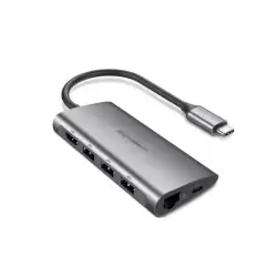 UGREEN CM121 USB-C 8-in-1 Multifunction Adapter -Grey (50538) UGREEN CM121 USB-C 8-in-1 Multifunction Adapter -Grey (50538)