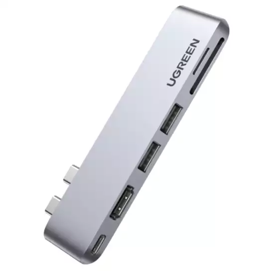 UGREEN 6-in-2 USB C Hub for MacBook Pro (80856)