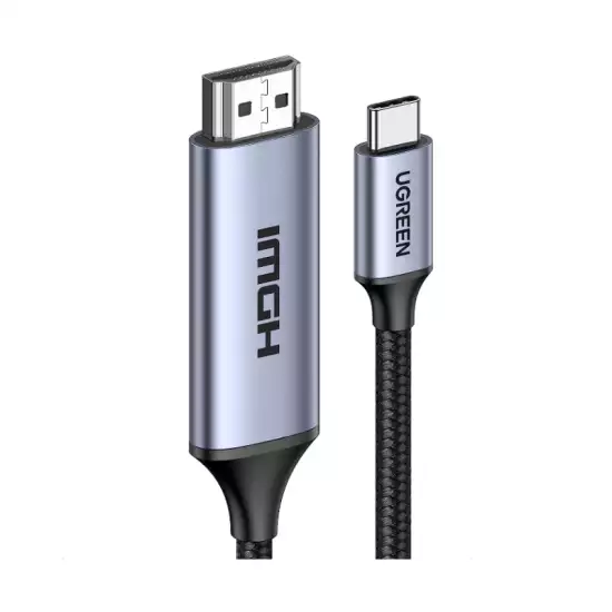 UGREEN 8K USB C to HDMI Cable 2M,8K@60Hz,4K@240Hz/144Hz,HDMI 2.1 Type C Thunderbolt 3 Adapter,Compatible iPad 10/Pro 6/Air 5/Mini 6,Samsung S23 Ultra/Galaxy Z,MacBook Pro,Surface Pro7,Huawei P60 Pro UGREEN 8K USB C to HDMI Cable 2M,8K@60Hz,4K@240Hz/144Hz,HDMI 2.1 Type C Thunderbolt 3 Adapter,Compatible iPad 10/Pro 6/Air 5/Mini 6,Samsung S23 Ultra/Galaxy Z,MacBook Pro,Surface Pro7,Huawei P60 Pro